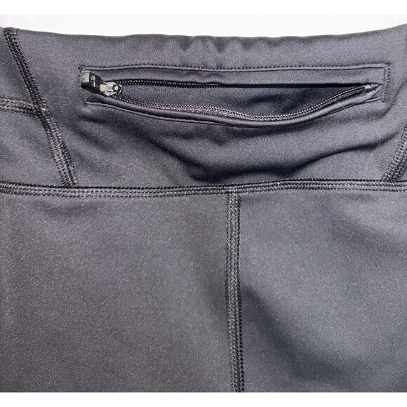 Athleta Spectrum Sonar 7/8 Leggings Black Size Small Compression Reflective - Picture 5 of 6